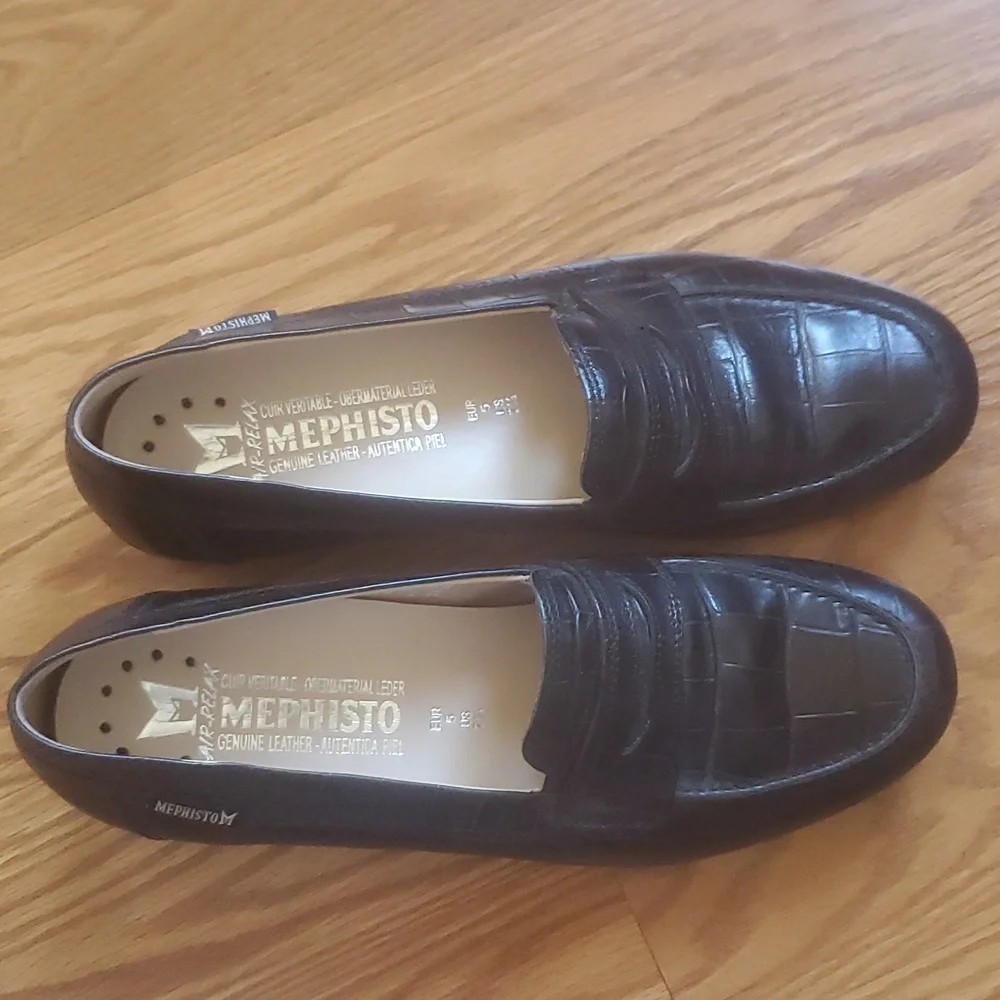 Mephisto Shoes Air Relax Women Black Size 7.5 - Picture 1 of 5